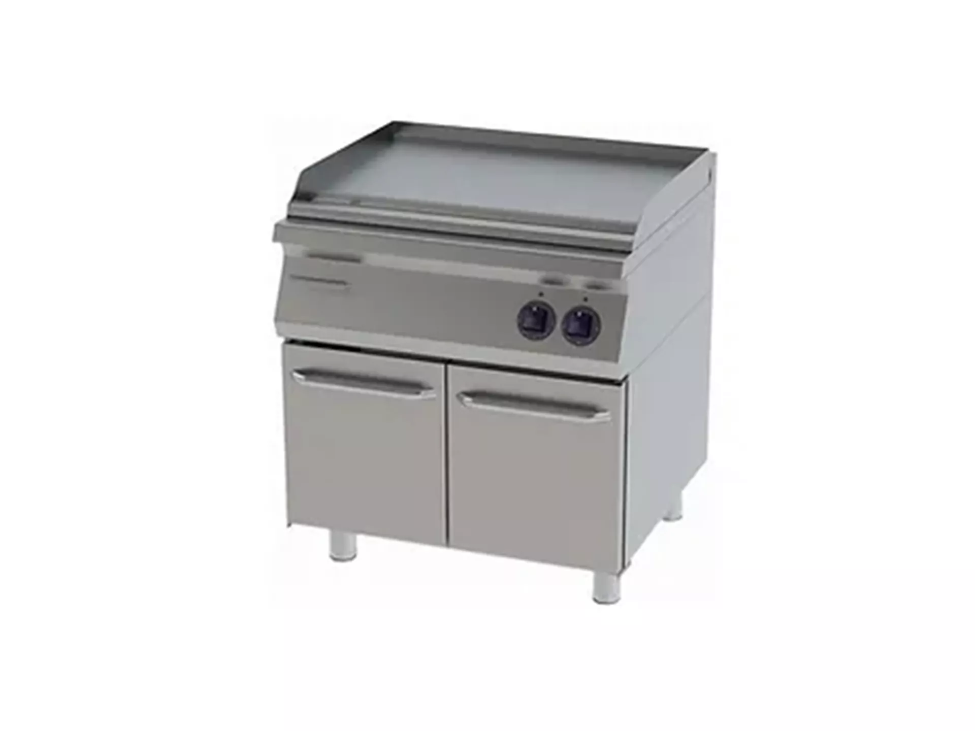ELECTRIC FLAT GRILL DOUBLE WITH CABINET - 700 Series