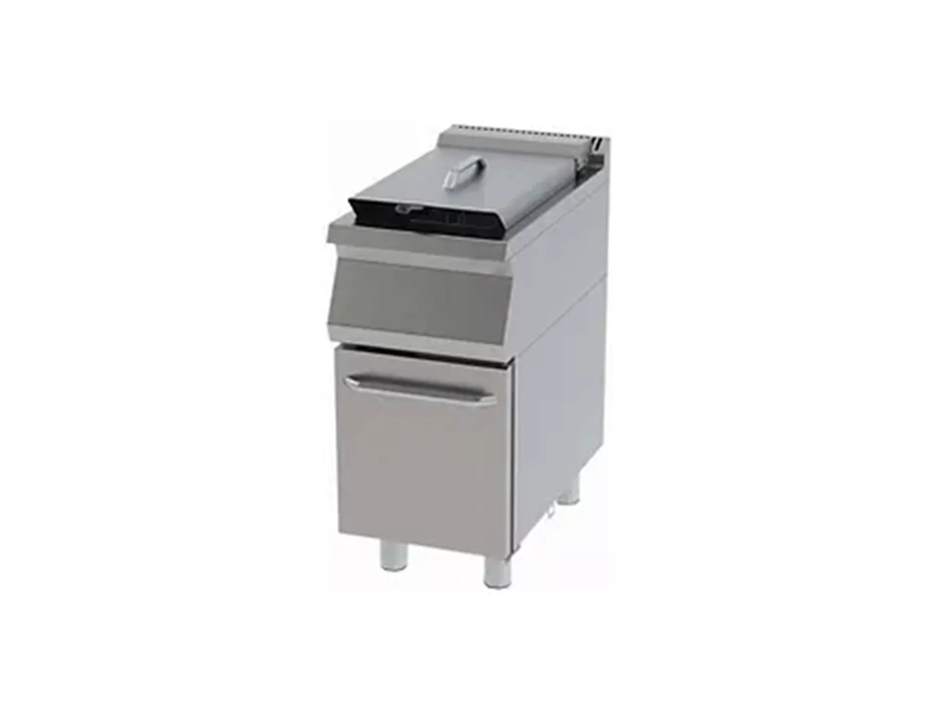 GAZLI FRİTÖZ DOLAPLI TEKLİ - 900 Seri